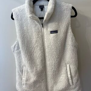 Patagonia Los Gatos Cream Fleece Vest